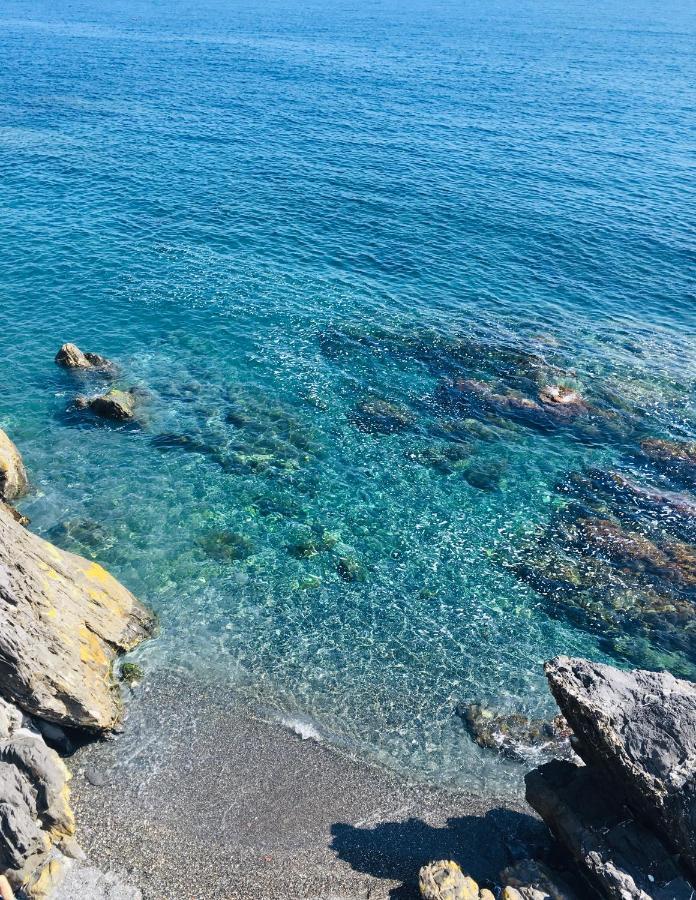 Romantic Sea View Flat In Genova Kültér fotó